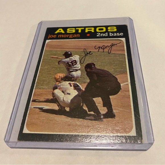 1971 topps Baseball Card Other - Joe Morgan 1971 Topps Baseball Card #264 Houston Astros Vintage Collectible